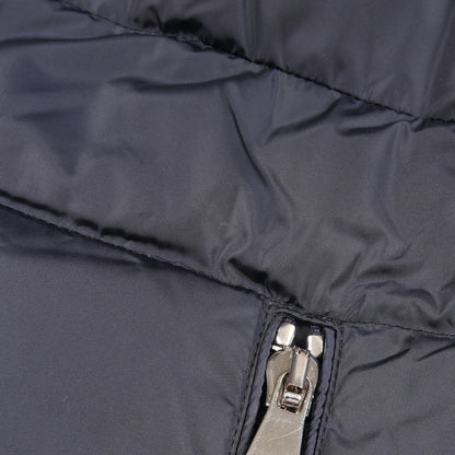 BLOIS ブロス ダウンコート ウール ナイロン ネイビー ブラック 切替 モンクレール アウター MONCLER