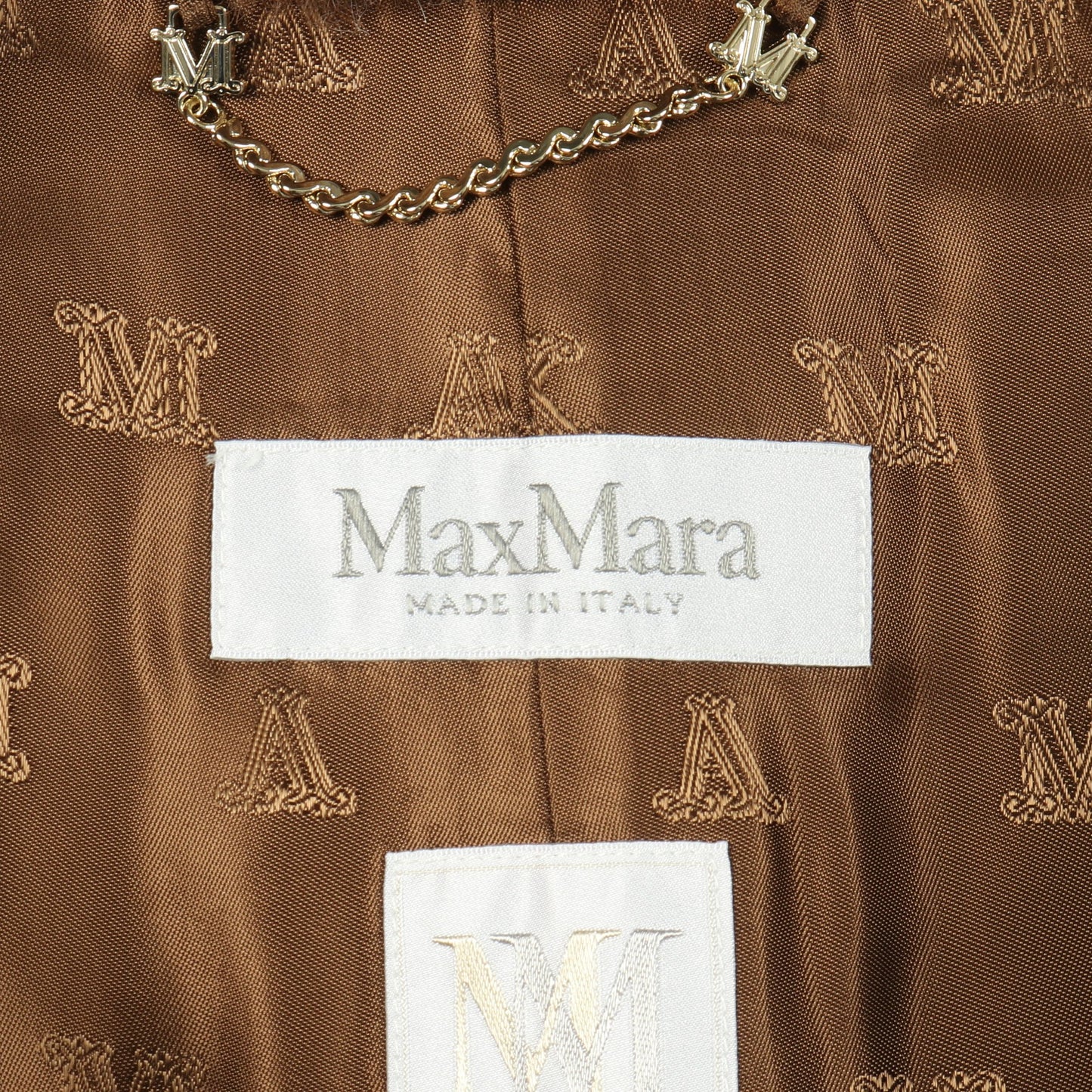 テディベア ケープ ポンチョ アルパカ カシミヤ ブラウン マックスマーラ アウター Max Mara