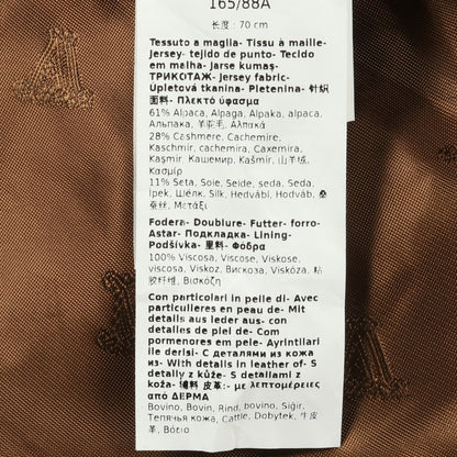 テディベア ケープ ポンチョ アルパカ カシミヤ ブラウン マックスマーラ アウター Max Mara