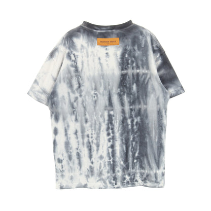 インサイドアウト タイダイ 半袖Tシャツ クルーネック コットン グレー ライトグレー ルイヴィトン トップス LOUIS VUITTON