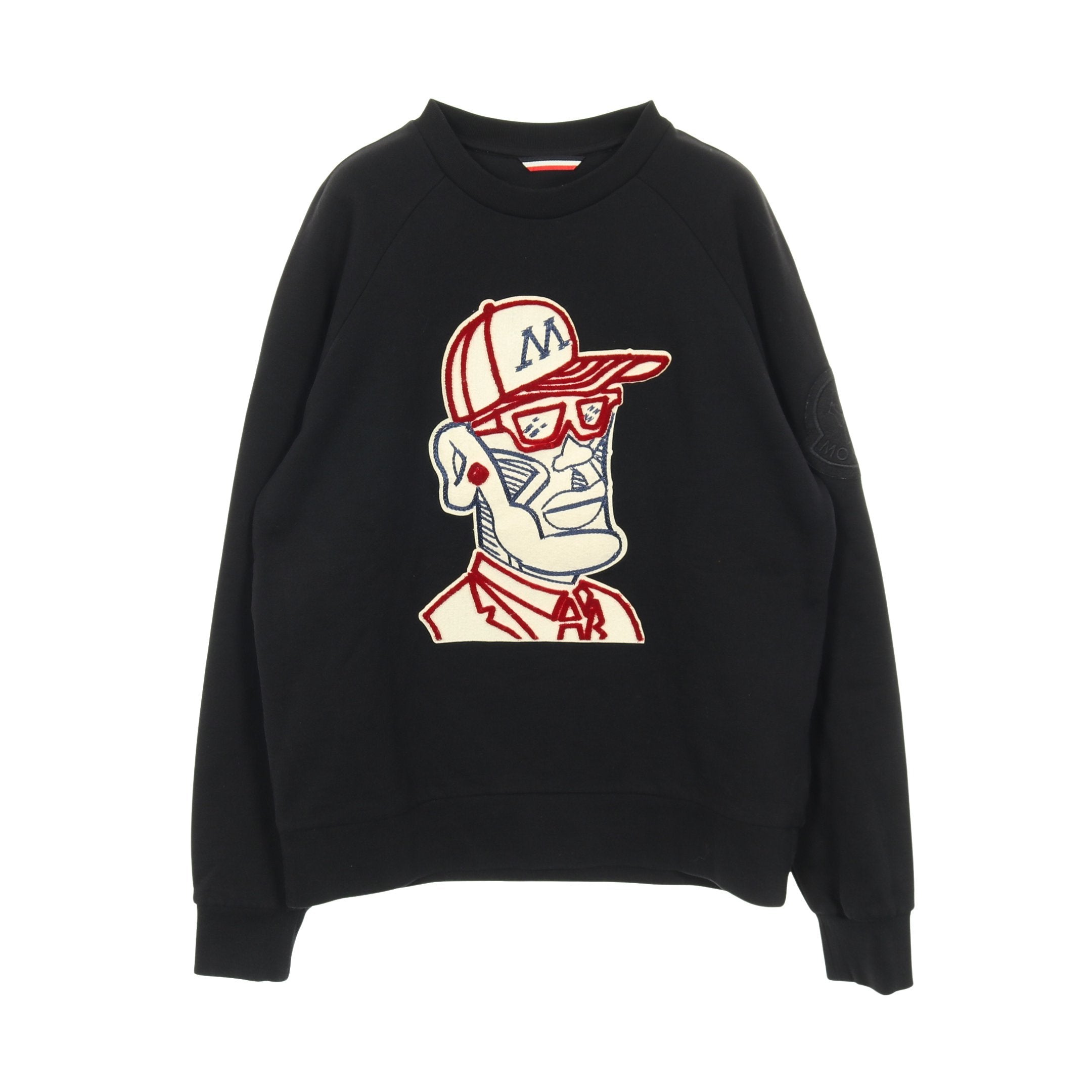 GENIUS 2 MONCLER 1952 スウェットシャツ コットン ブラック