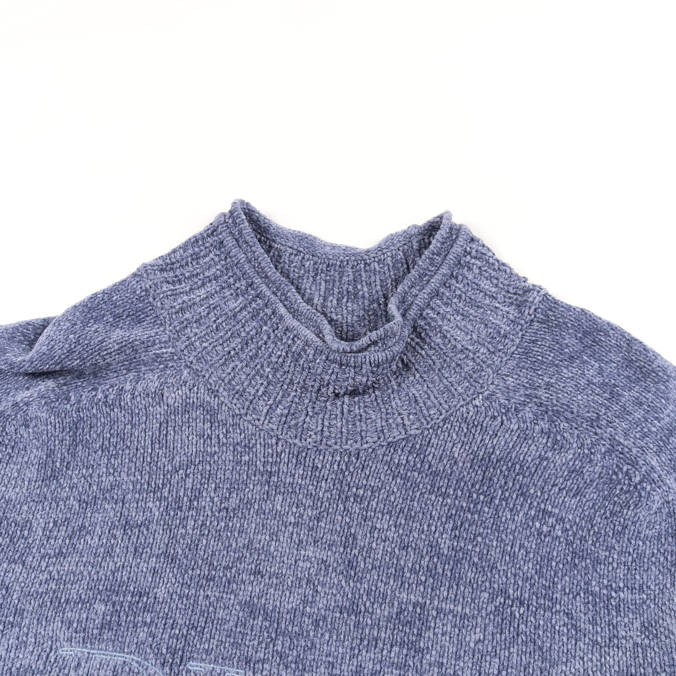 ロゴ セーター ニット レーヨンコットン ブルー ディオール – RECLO