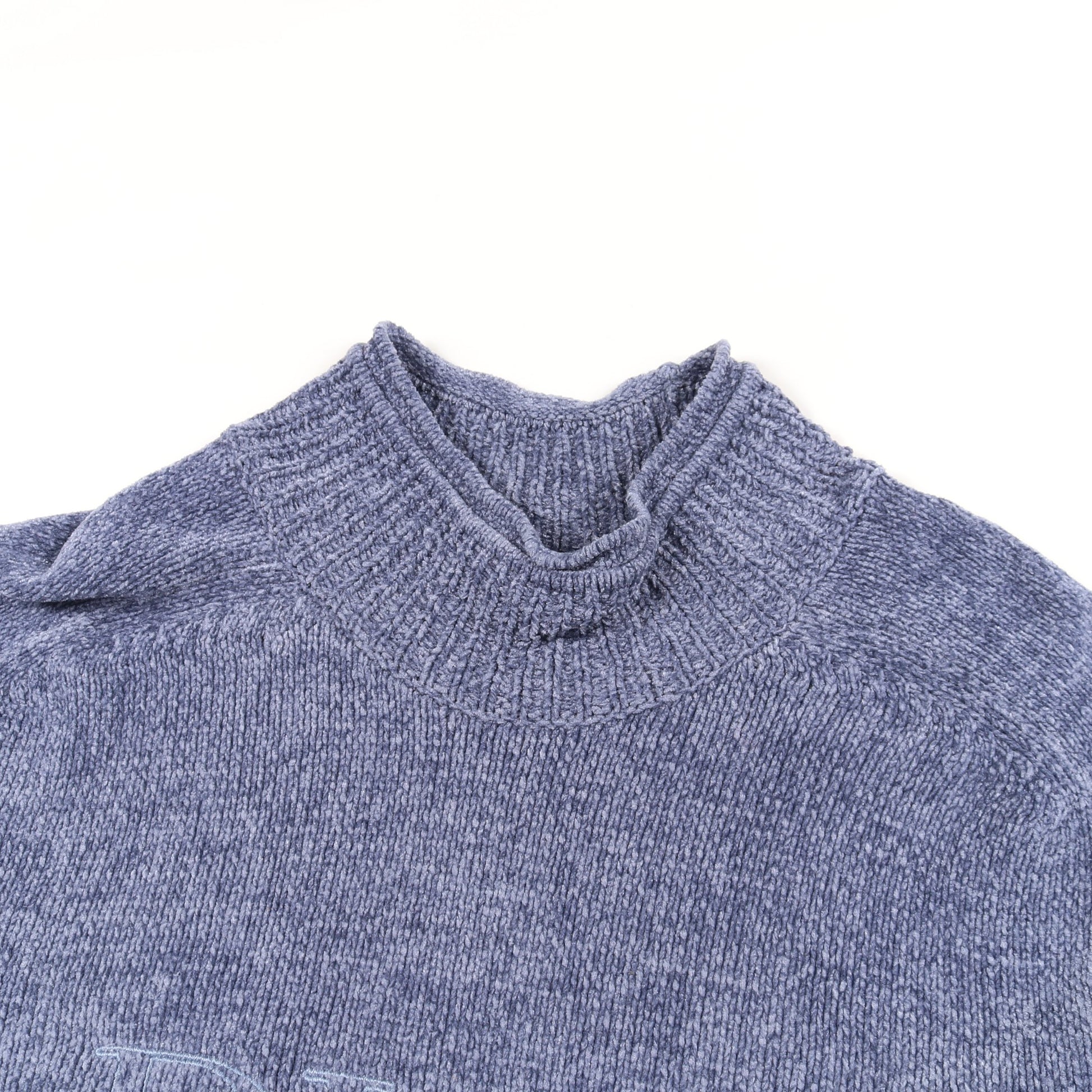 ロゴ セーター ニット レーヨンコットン ブルー ディオール トップス DIOR