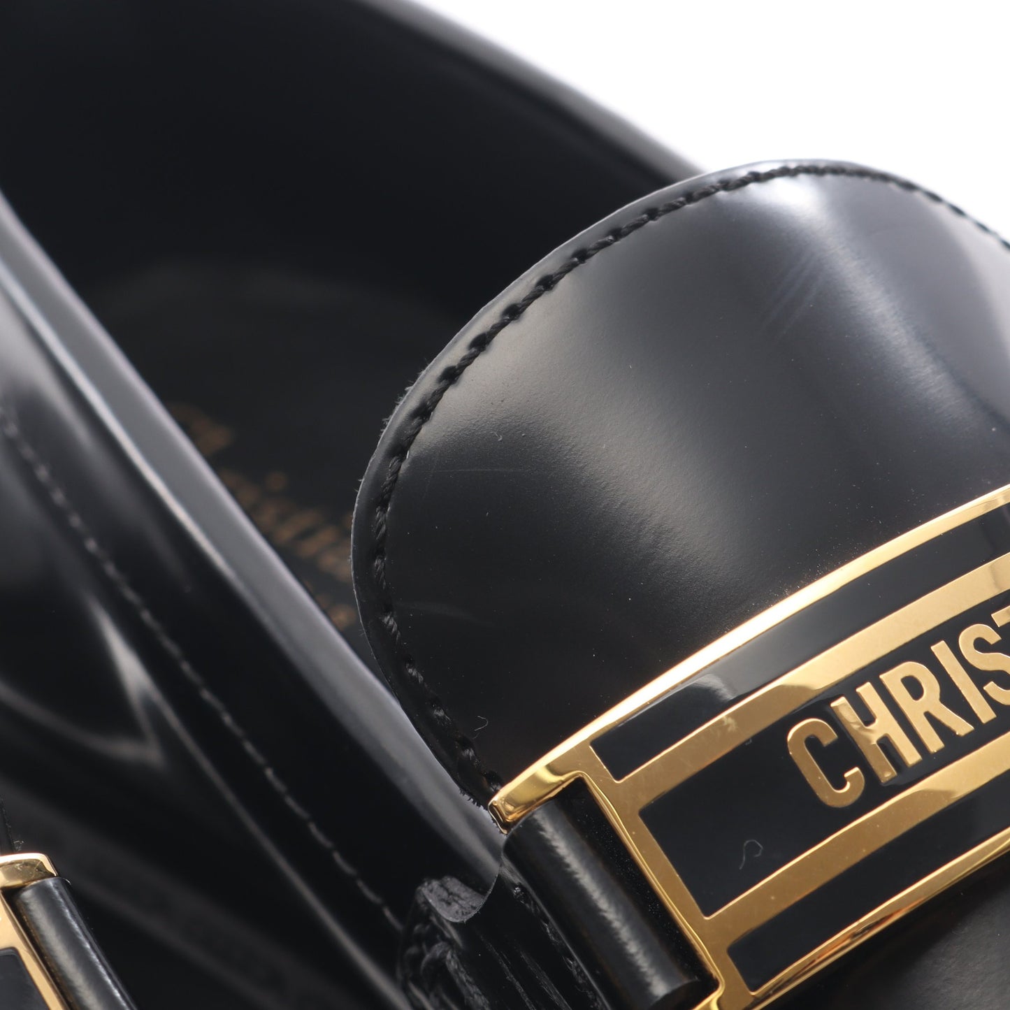 ローファー レザー ブラック クリスチャンディオール シューズ Christian Dior