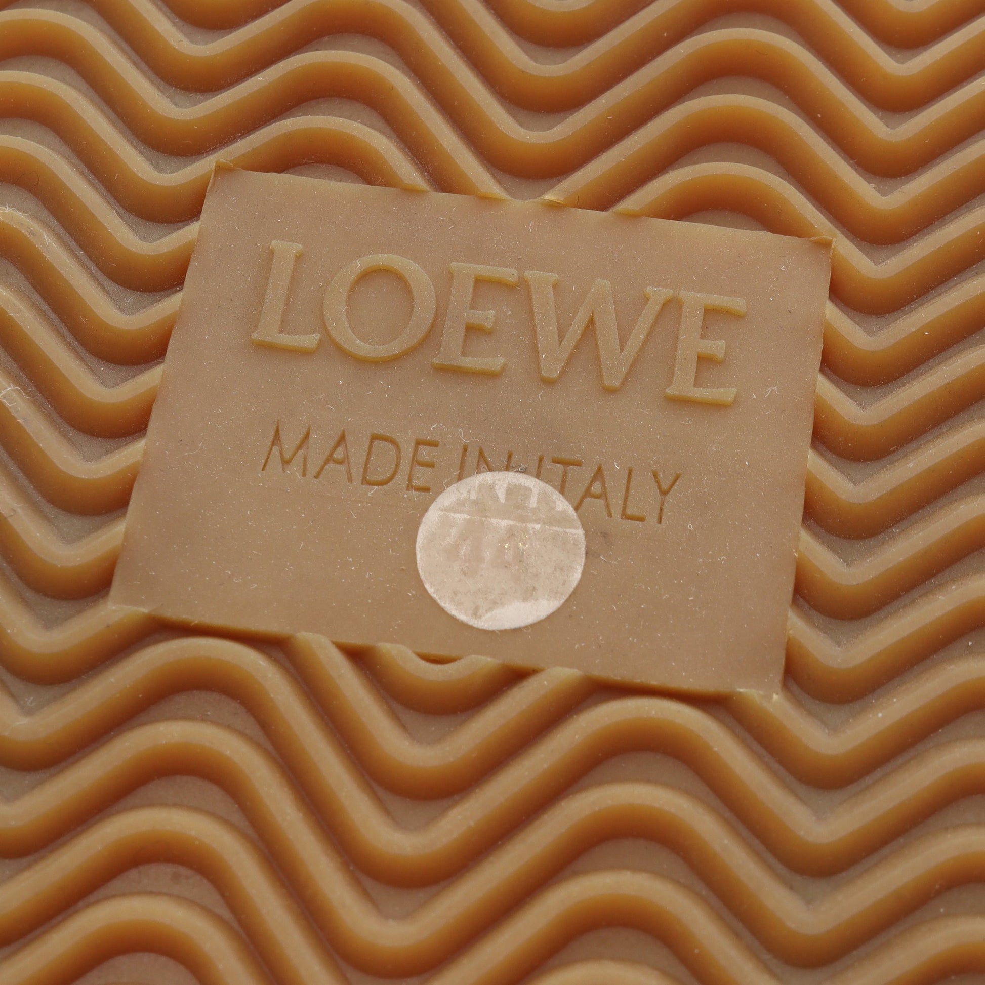 デコンストラクテッド スニーカー デニム ダークグレー ロエベ シューズ LOEWE