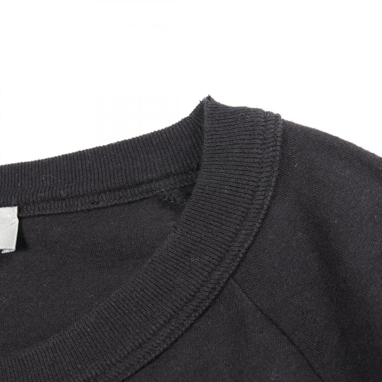 DIOR × ERL 長袖Tシャツ ロゴ刺繍 コットン ブラック ダメージ加工 ディオール トップス DIOR