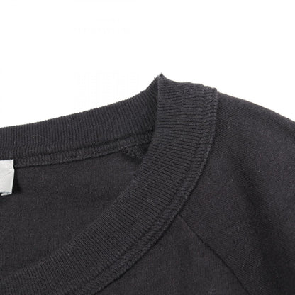DIOR × ERL 長袖Tシャツ ロゴ刺繍 コットン ブラック ダメージ加工 ディオール トップス DIOR