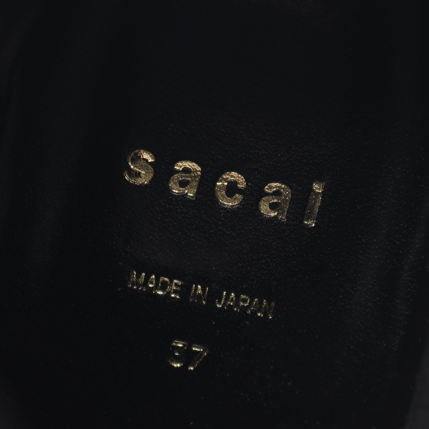 サイドゴアブーツ チェック ウール ネイビー イエロー サカイ シューズ sacai