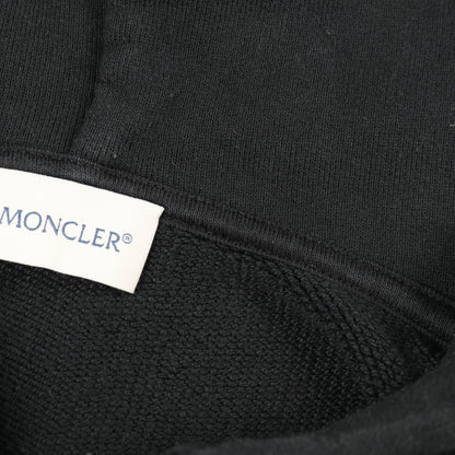 GENIUS 7 FRAGMENT HIROSHI FUJIWARA プルオーバーパーカー コットン ブラック モンクレール トップス MONCLER