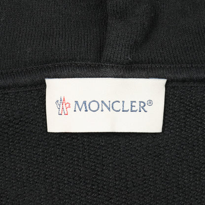 GENIUS 7 FRAGMENT HIROSHI FUJIWARA プルオーバーパーカー コットン ブラック モンクレール トップス MONCLER
