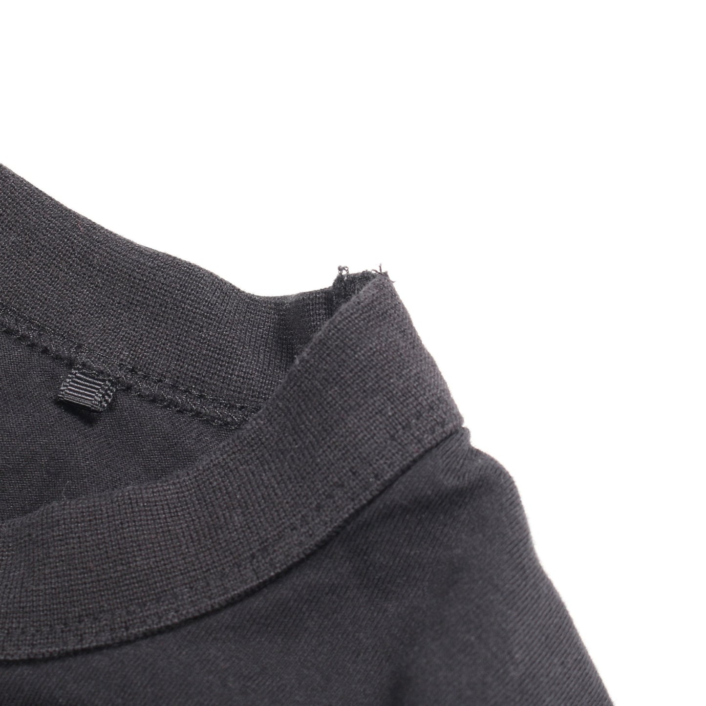 長袖Tシャツ クルーネック バックロゴ コットン ブラック ワイスリー トップス Y-3