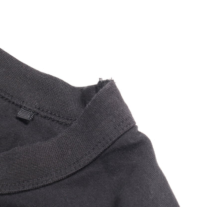 長袖Tシャツ クルーネック バックロゴ コットン ブラック ワイスリー トップス Y-3