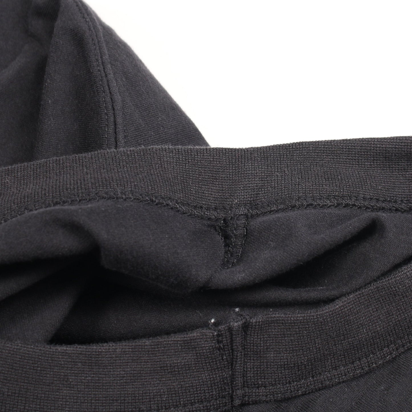 長袖Tシャツ クルーネック バックロゴ コットン ブラック ワイスリー トップス Y-3