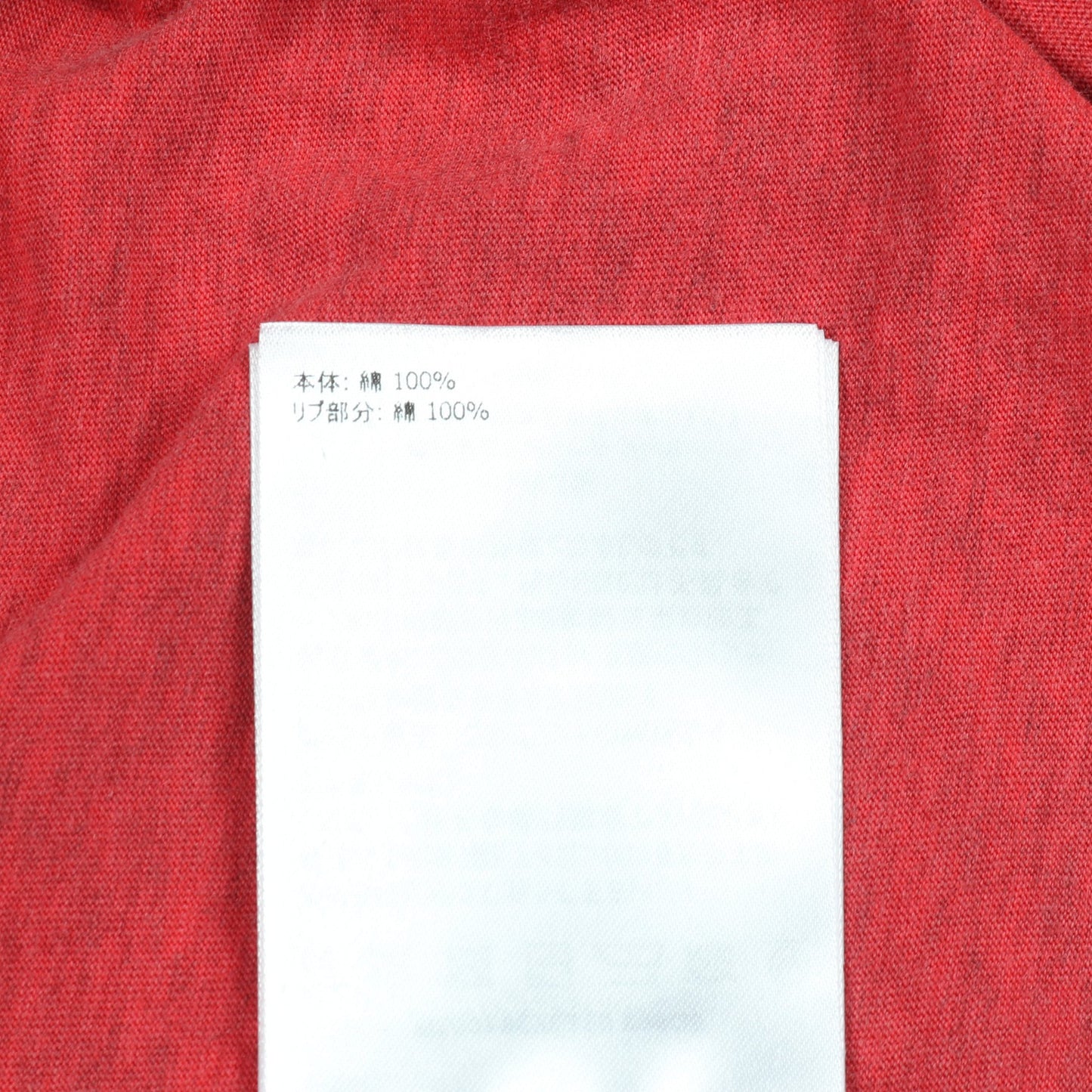 ビッグロゴプリント 半袖Tシャツ クルーネック コットン レッド モンクレール トップス MONCLER