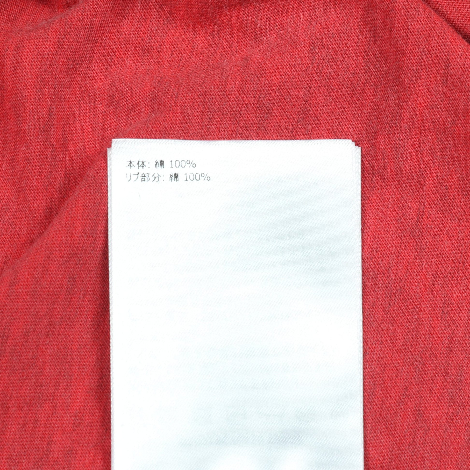 ビッグロゴプリント 半袖Tシャツ クルーネック コットン レッド モンクレール トップス MONCLER