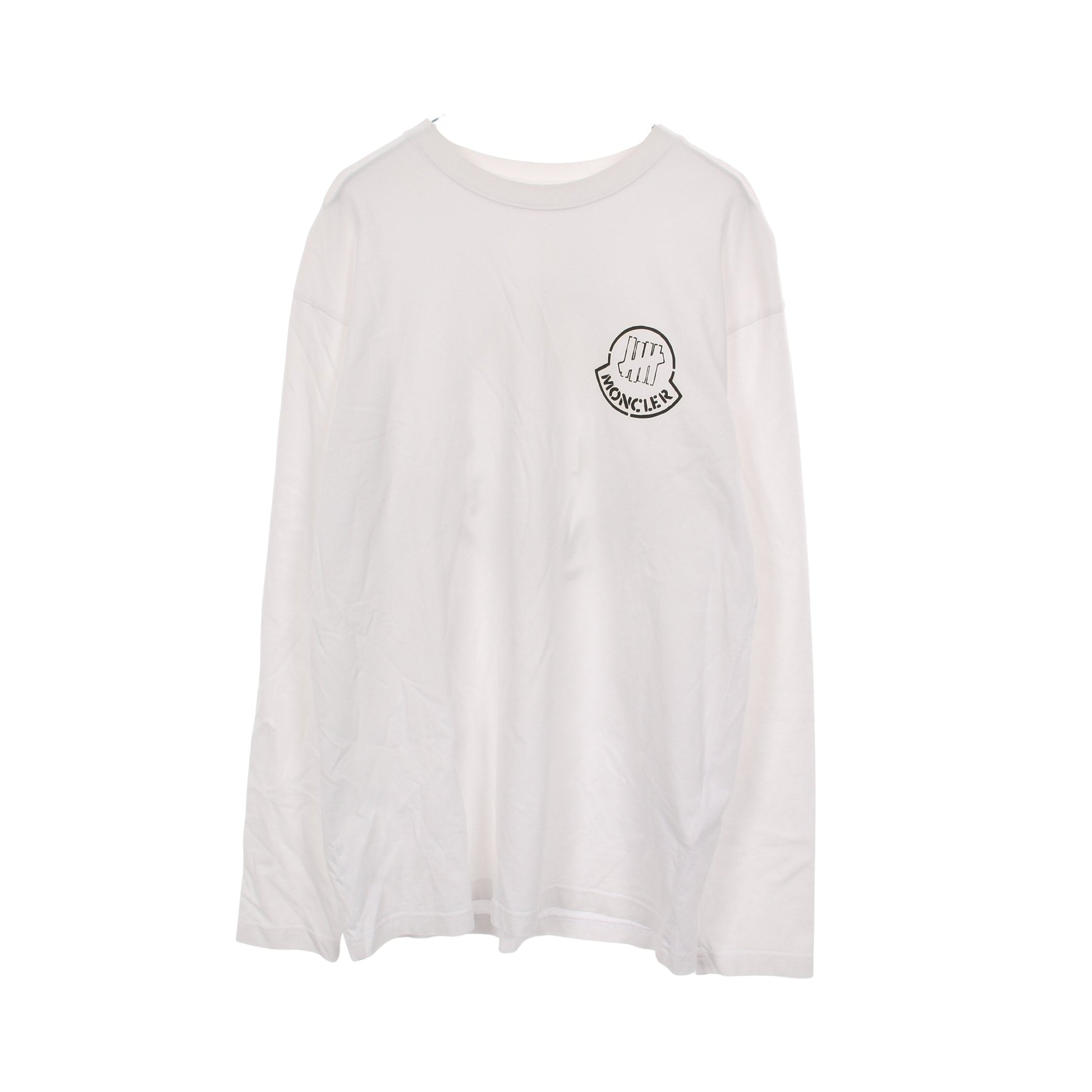 MONCLER × UNDEFEATED MONCLER GENIUS 2 1952 長袖Tシャツ コットン ホワイト モンクレール トップス MONCLER