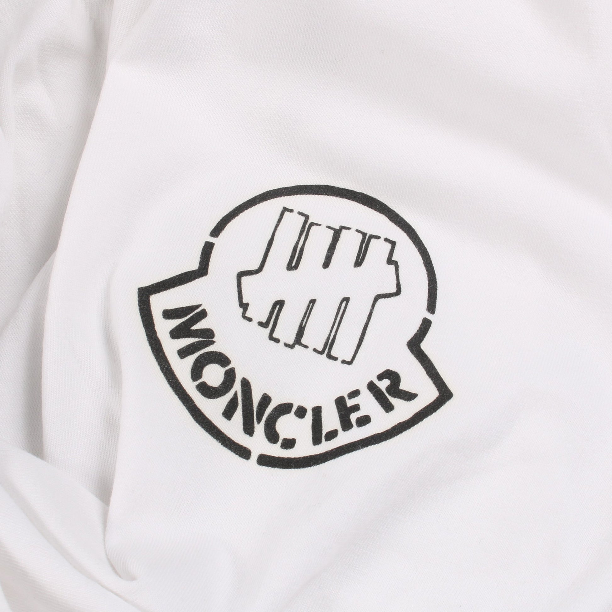MONCLER × UNDEFEATED MONCLER GENIUS 2 1952 長袖Tシャツ コットン ホワイト モンクレール トップス MONCLER