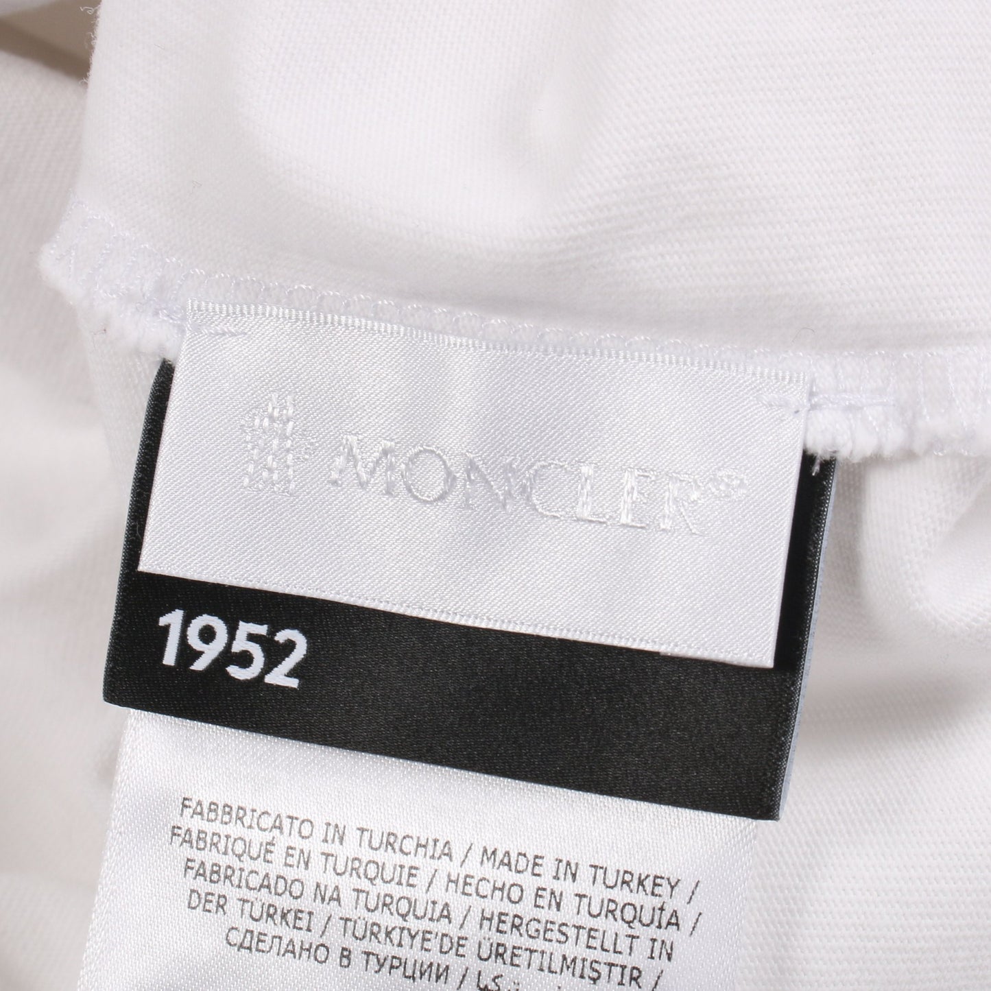 MONCLER × UNDEFEATED MONCLER GENIUS 2 1952 長袖Tシャツ コットン ホワイト モンクレール トップス MONCLER