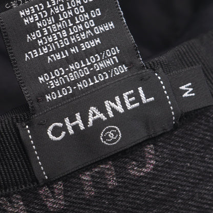 クラッシャーデニム バケット ハット コットン ブラック マルチカラー シャネル 財布・小物 CHANEL