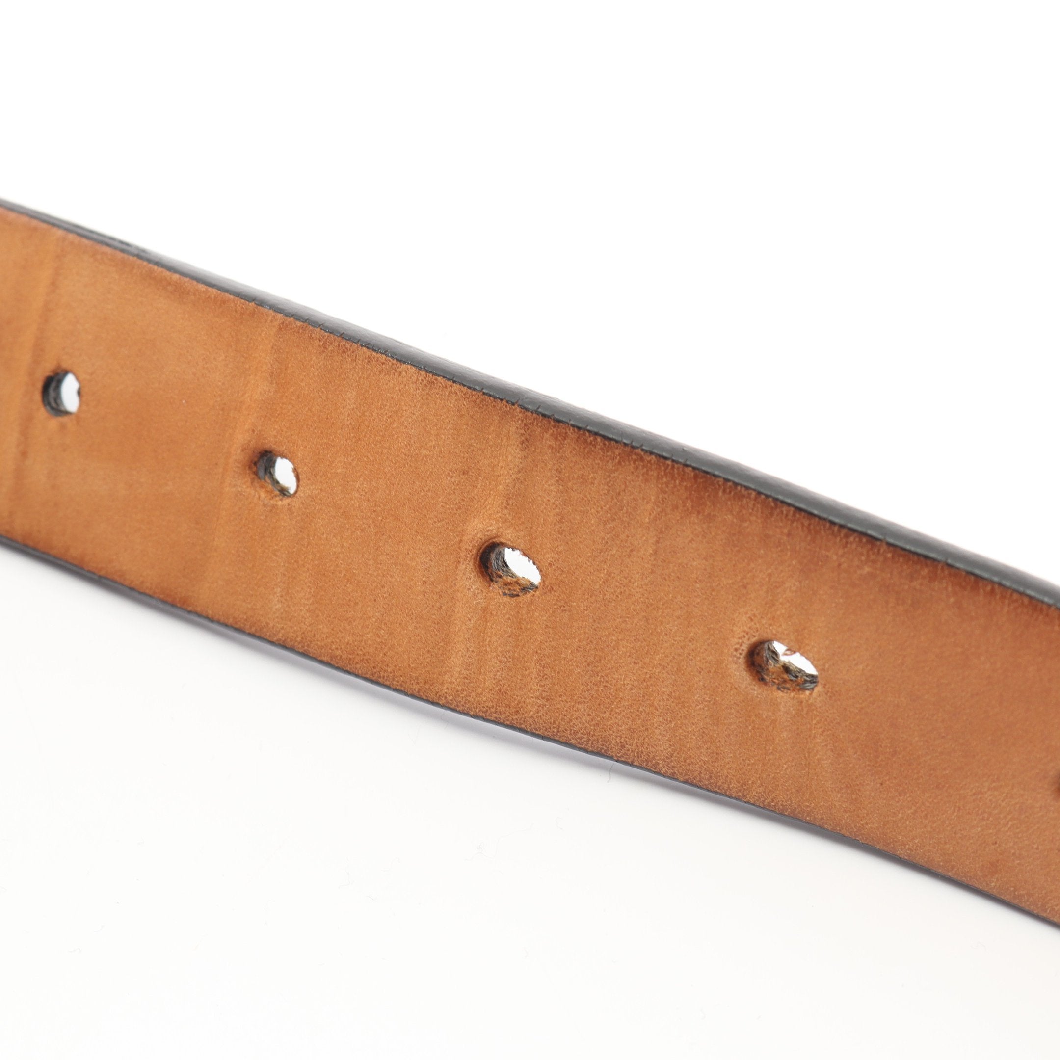 サンチュール LVスタンプ ベルト レザー ブラック ルイヴィトン – RECLO