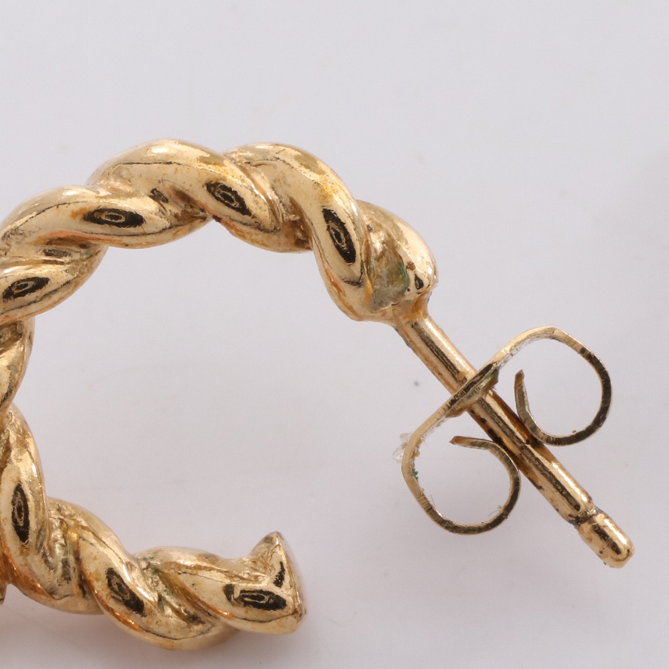 ブークルドレイユ スウィートモノグラム ピアス GP ゴールド ピンク