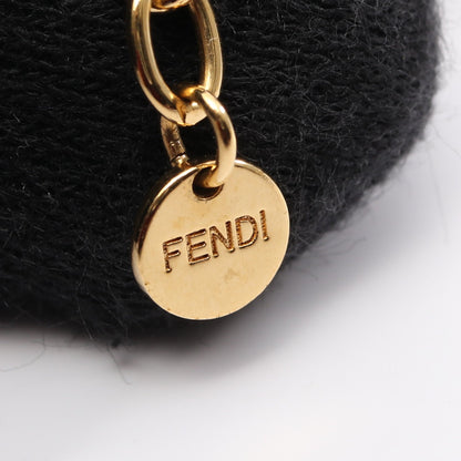 FOREVER フォーエバー ブレスレット FFロゴ GP レザー ゴールド ブラック フェンディ アクセサリー FENDI