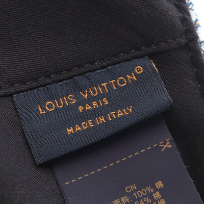 LV バーズ ダミエ キャップ コットン ブルーグレー マルチカラー デニム ルイヴィトン 財布・小物 LOUIS VUITTON