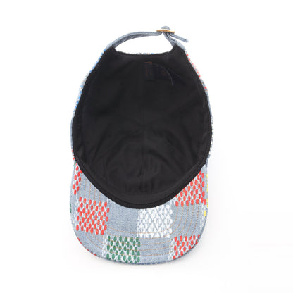 LV バーズ ダミエ キャップ コットン ブルーグレー マルチカラー デニム ルイヴィトン 財布・小物 LOUIS VUITTON
