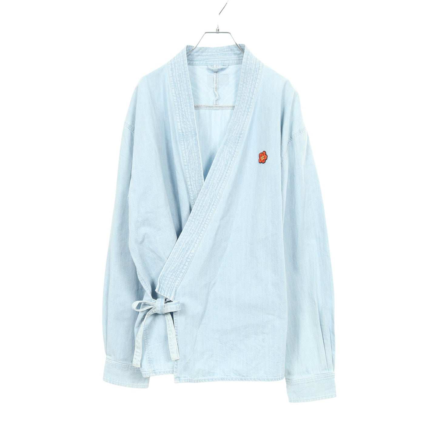 DENIM KIMONO JACKET デニムジャケット コットン ライトブルー ケンゾー アウター KENZO