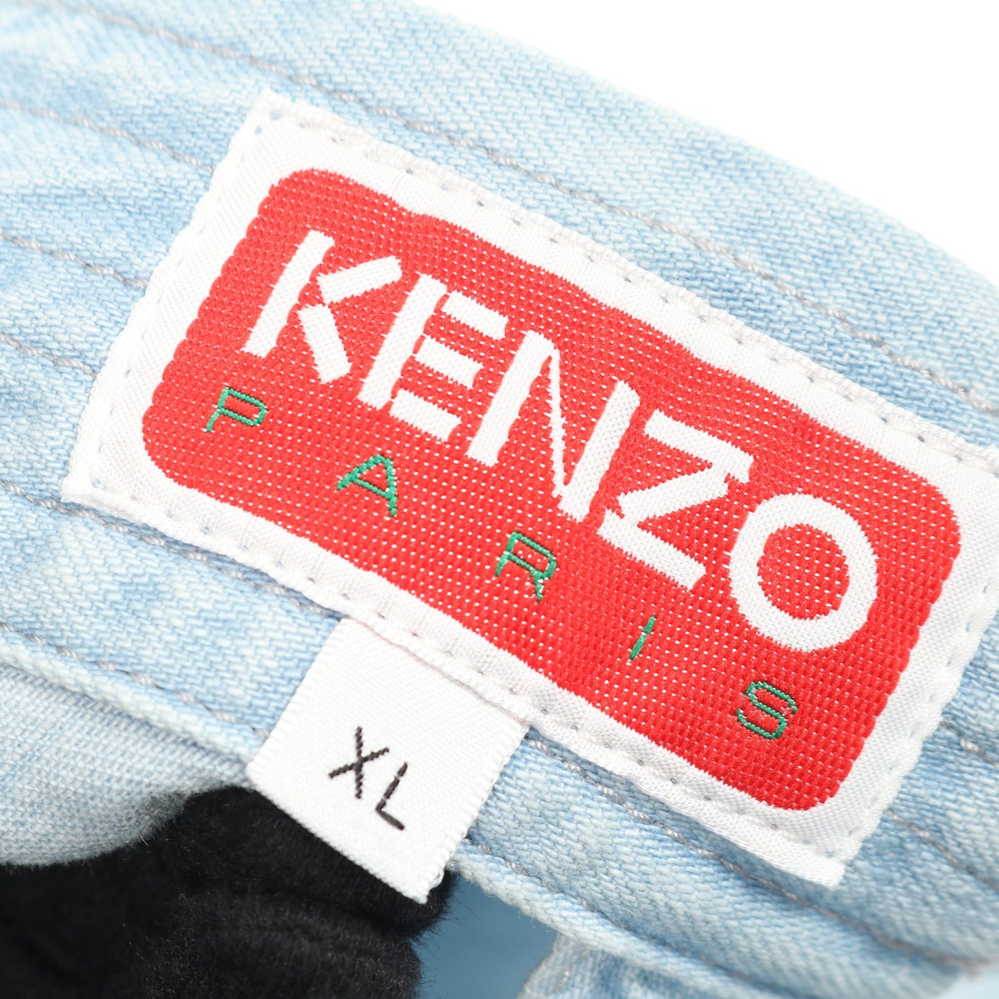 DENIM KIMONO JACKET デニムジャケット コットン ライトブルー ケンゾー アウター KENZO