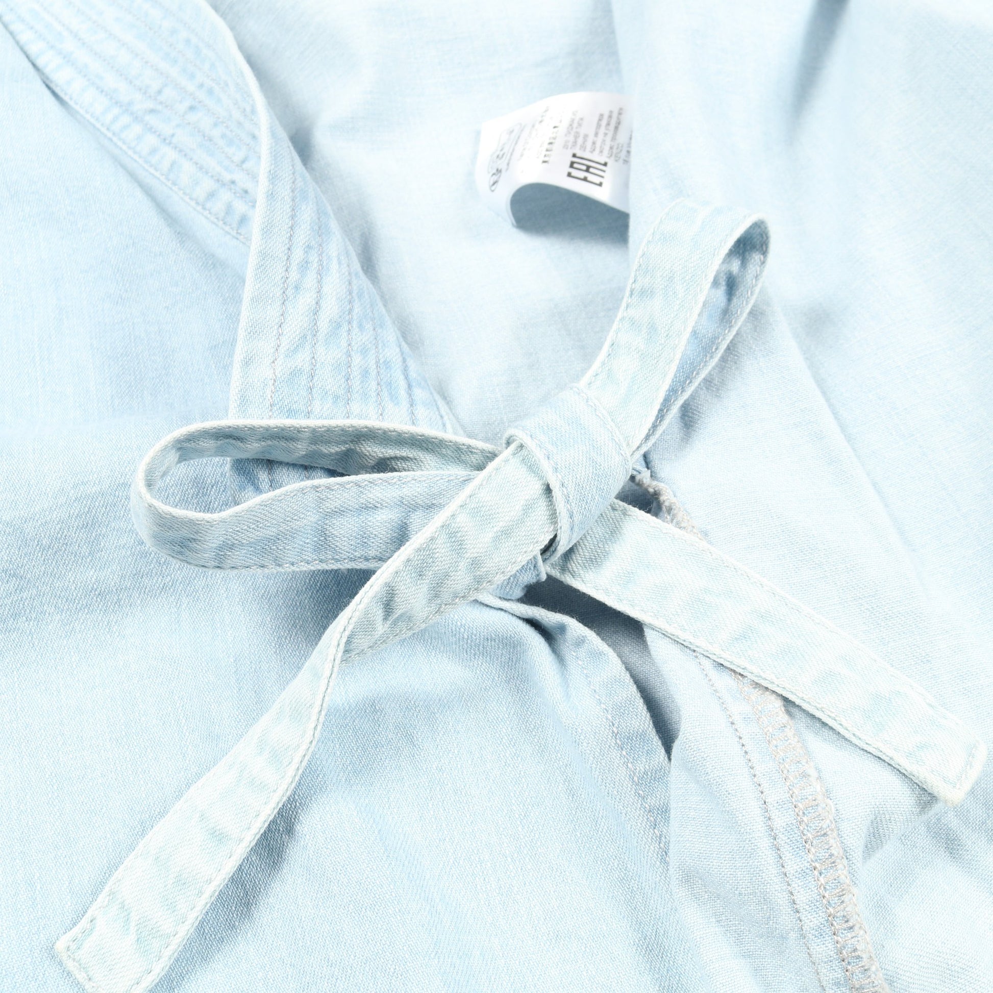 DENIM KIMONO JACKET デニムジャケット コットン ライトブルー ケンゾー アウター KENZO