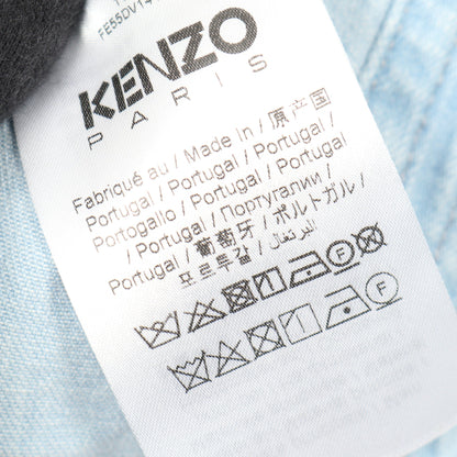 DENIM KIMONO JACKET デニムジャケット コットン ライトブルー ケンゾー アウター KENZO