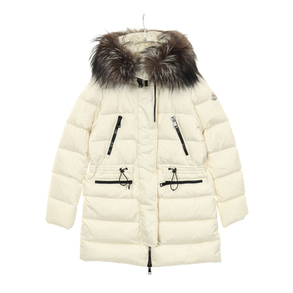 APHROTITI アフィロッティ ダウンコート ナイロン オフホワイト フード付き モンクレール アウター MONCLER