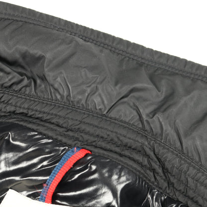 MARINE テーラード ダウンジャケット ナイロン ブラック ダブルブレスト モンクレール アウター MONCLER