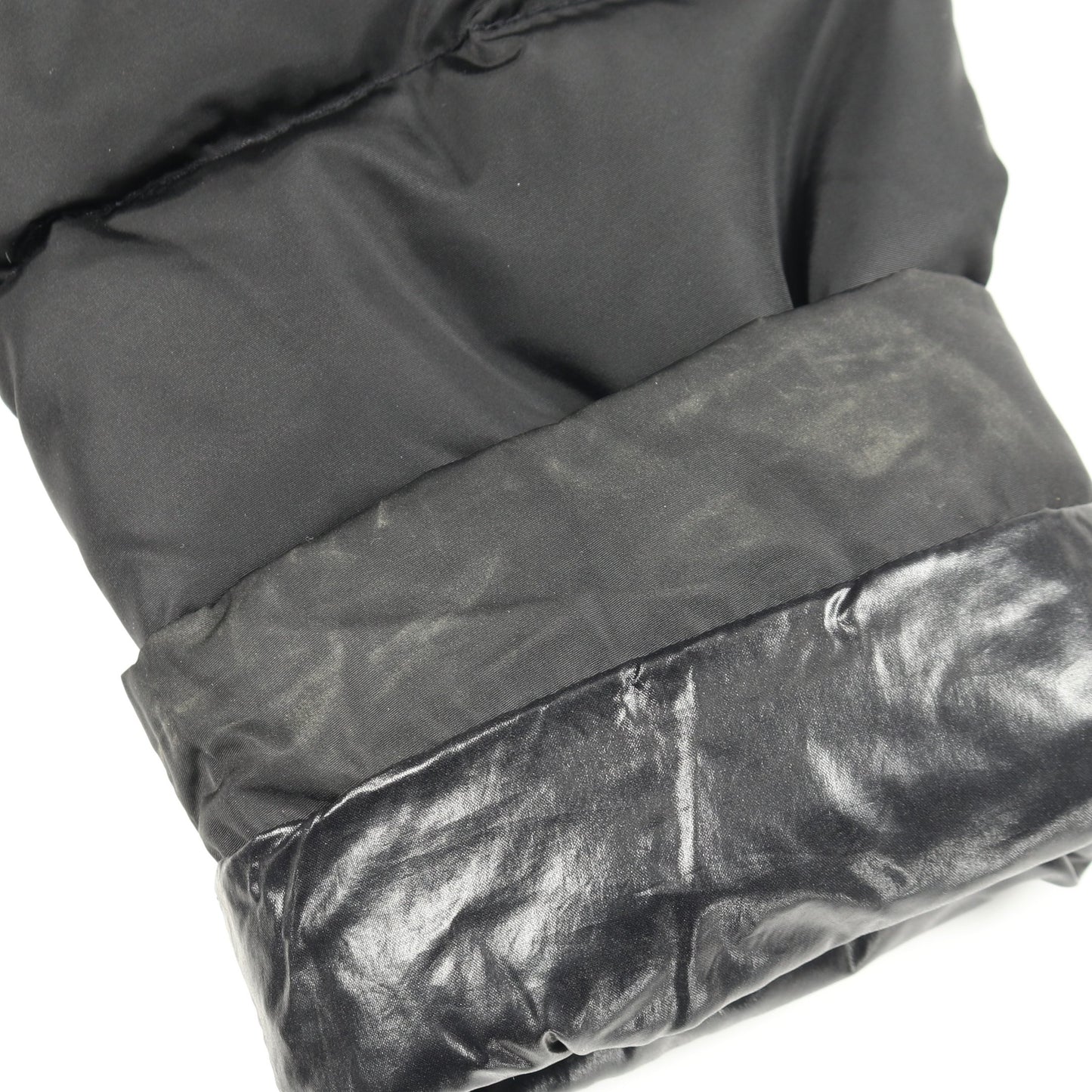 MARINE テーラード ダウンジャケット ナイロン ブラック ダブルブレスト モンクレール アウター MONCLER