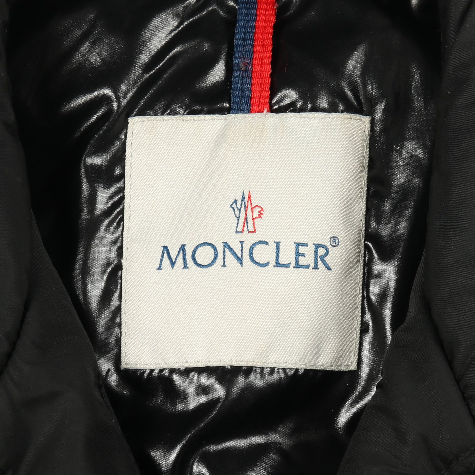 MARINE テーラード ダウンジャケット ナイロン ブラック ダブルブレスト モンクレール アウター MONCLER