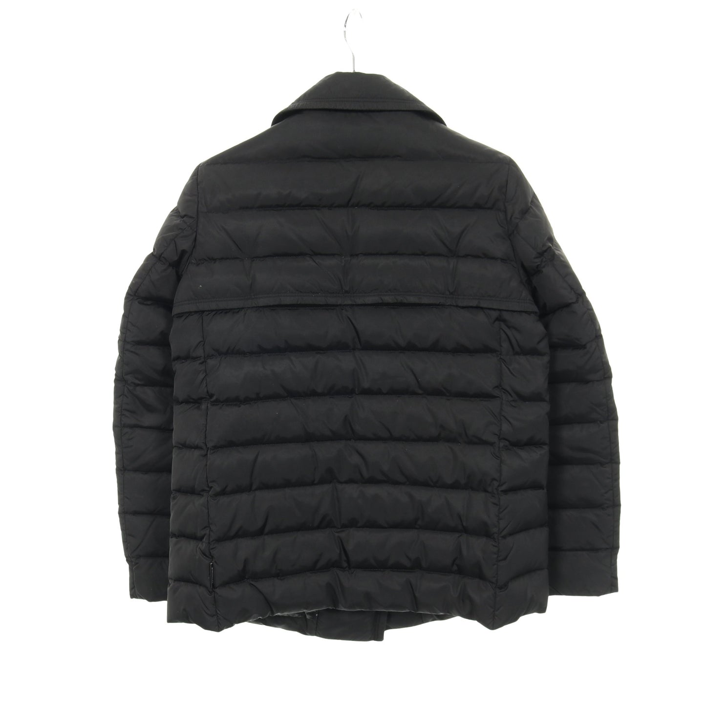 MARINE テーラード ダウンジャケット ナイロン ブラック ダブルブレスト モンクレール アウター MONCLER