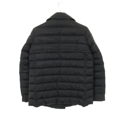 MARINE テーラード ダウンジャケット ナイロン ブラック ダブルブレスト モンクレール アウター MONCLER