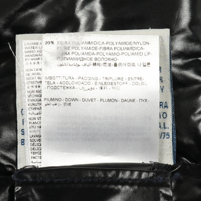 MARINE テーラード ダウンジャケット ナイロン ブラック ダブルブレスト モンクレール アウター MONCLER