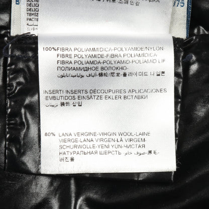 MARINE テーラード ダウンジャケット ナイロン ブラック ダブルブレスト モンクレール アウター MONCLER