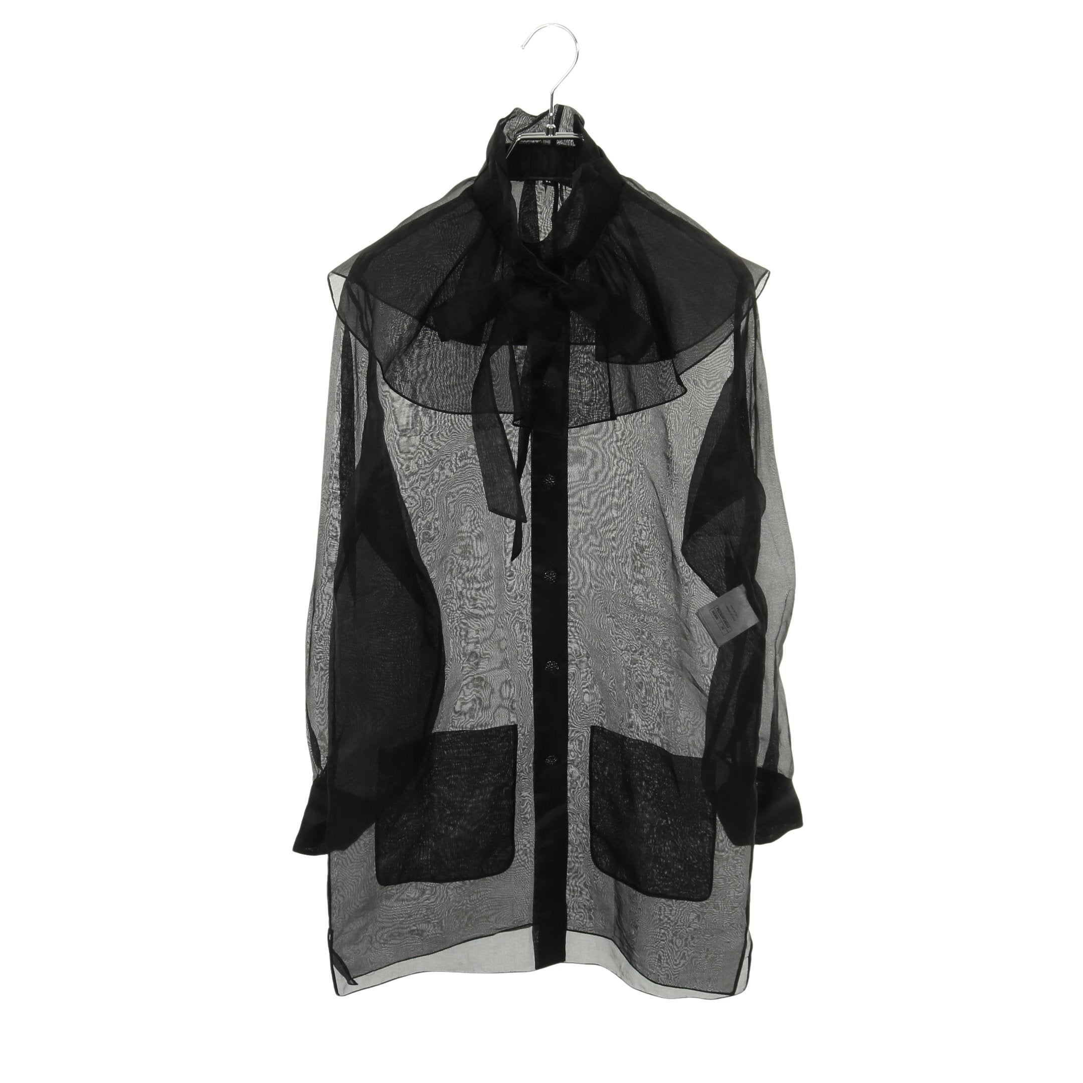 CHANEL シャネル 06A P28987V11356 シルク ボウタイノースリーブブラウス シャツ 40 楽天市場】CHANEL シャネル 06A P28987V11356 シルク ボウタイ