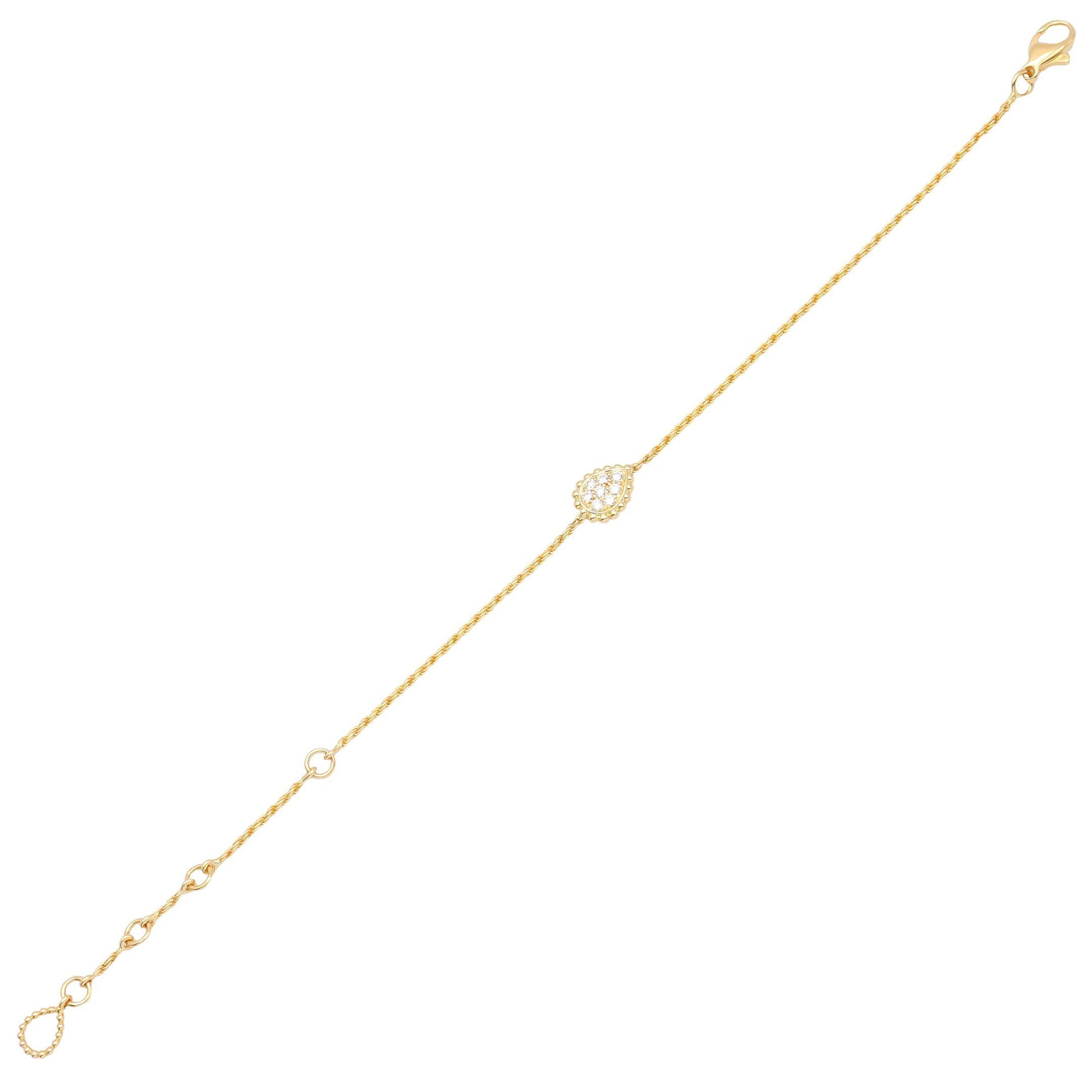 セルパンボエム ブレスレット ブレスレット K18YG ダイヤモンド クリア イエローゴールド ブシュロン アクセサリー Boucheron