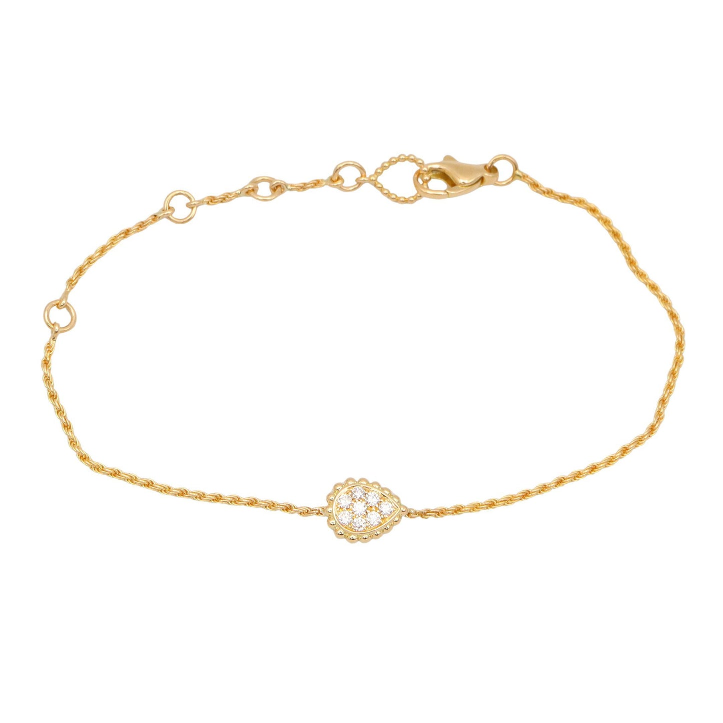 セルパンボエム ブレスレット ブレスレット K18YG ダイヤモンド クリア イエローゴールド ブシュロン アクセサリー Boucheron