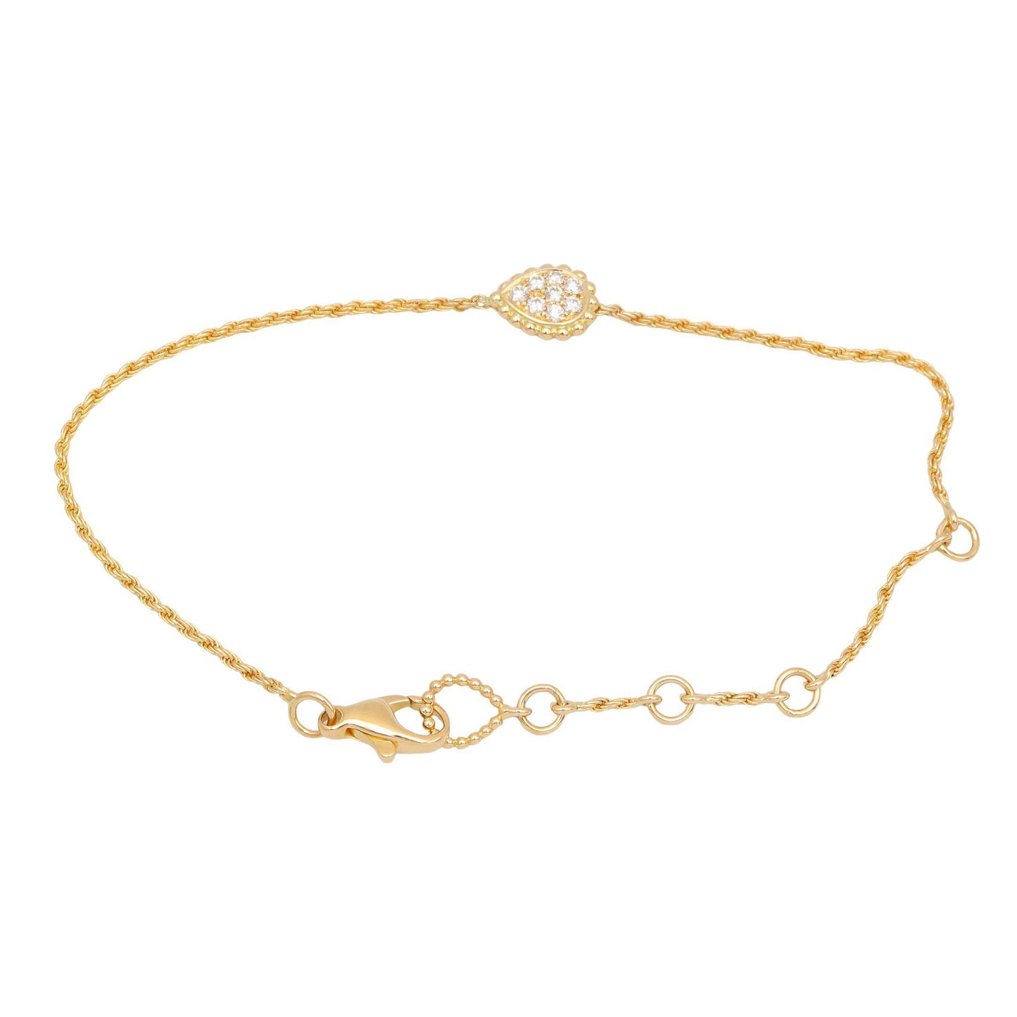 セルパンボエム ブレスレット ブレスレット K18YG ダイヤモンド クリア イエローゴールド ブシュロン アクセサリー Boucheron
