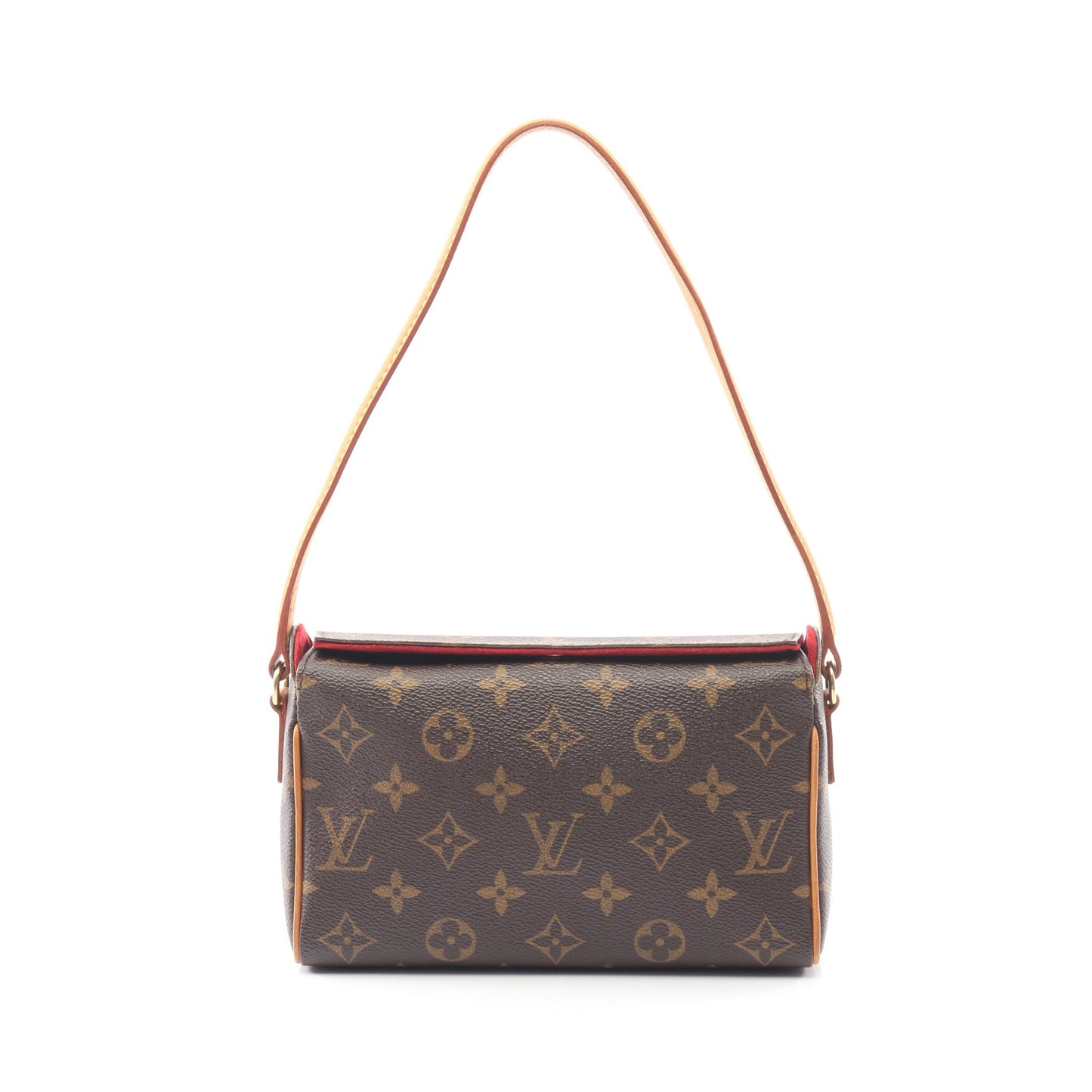 レシタル モノグラム ハンドバッグ PVC レザー ブラウン ルイヴィトン バッグ LOUIS VUITTON
