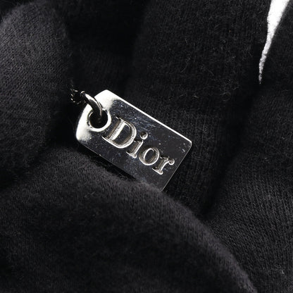 ネックレス ロゴプレート シルバー クリスチャンディオール アクセサリー Christian Dior