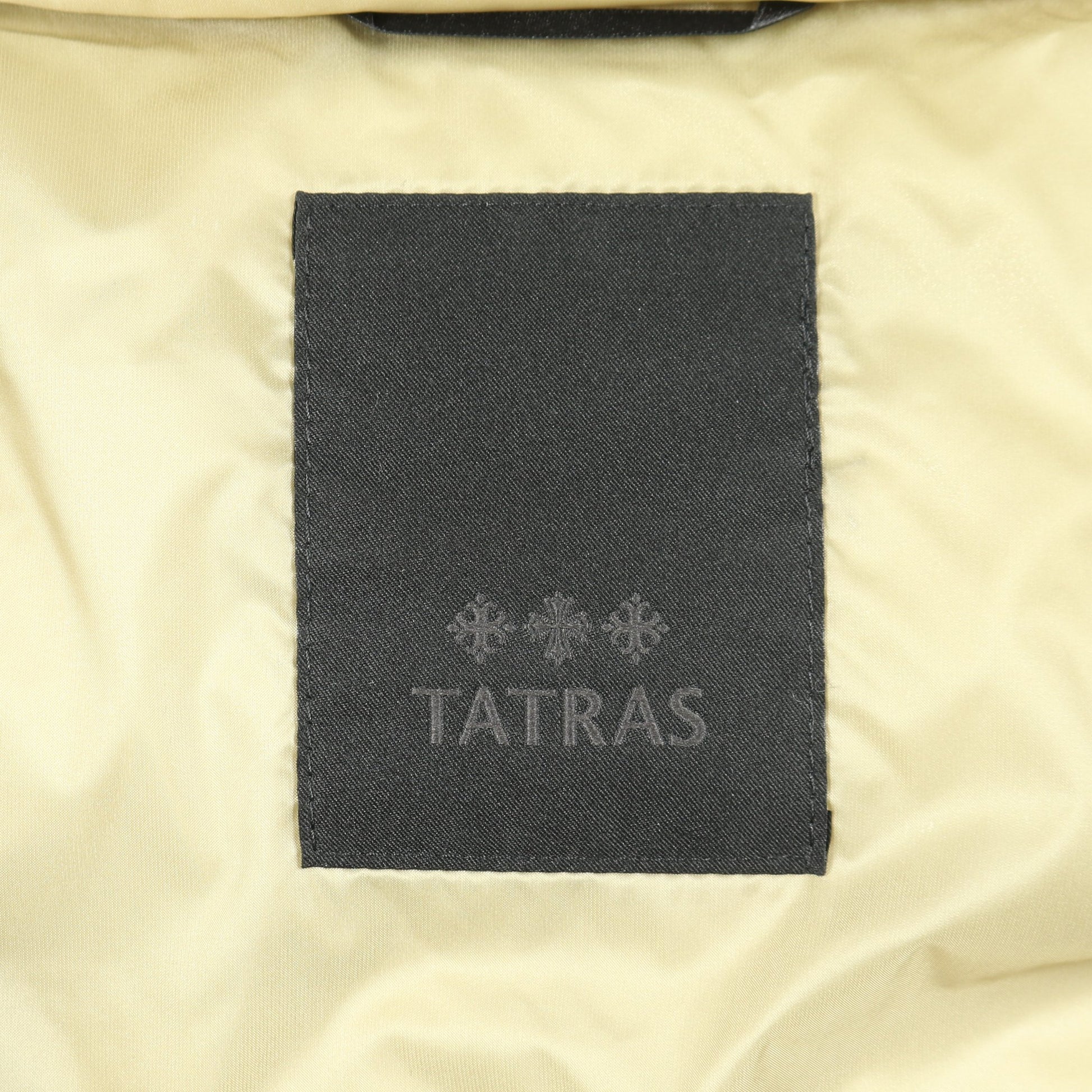 POLITEAMA ポリテアマ ダウンコート ナイロン カーキベージュ タトラス アウター TATRAS