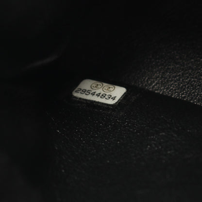 2.55 Wチェーンショルダーバッグ ベロア ブラック ゴールド金具 シャネル バッグ CHANEL