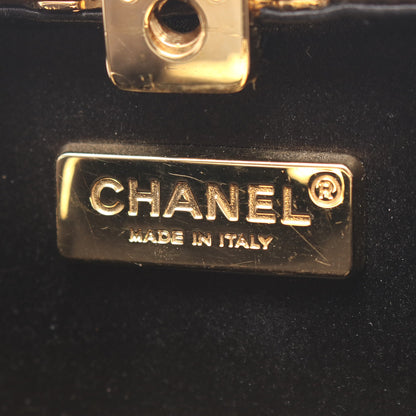 ココマーク チェーンショルダーバッグ レザー ゴールド ゴールド金具 クロコ型押し シャネル バッグ CHANEL