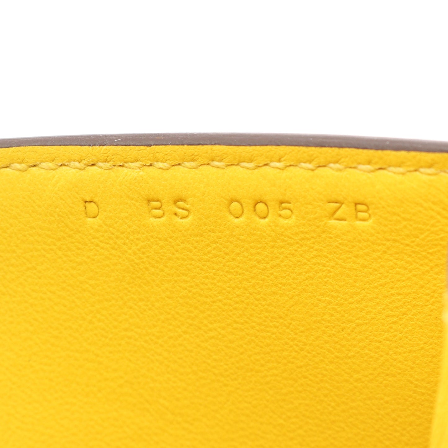 ツインズ ジョーヌアンブル ショルダーバッグ エバーカラー イエロー シルバー金具 D刻印 エルメス バッグ HERMES